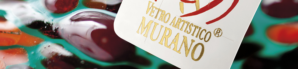 Bollino marchio Vetro Artistico® Murano